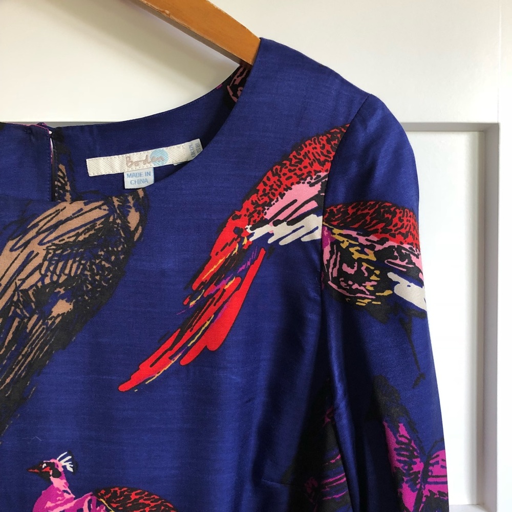 Boden Peacock Tunic Dress